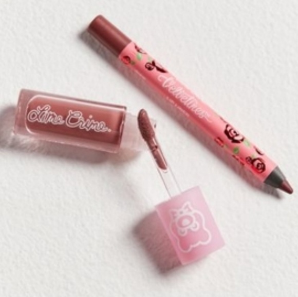 Lime Crime Other - 🆕TAUPE Lime Crime SOLDOUT Plushies Lip Kit NWT